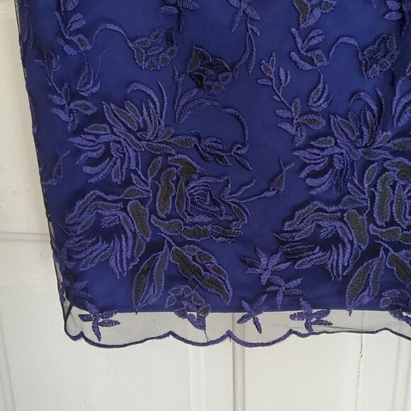 Trina Turk Trina Lace Overlay Off the Shoulder Dress - Picture 5 of 8